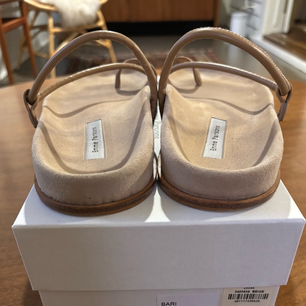 Emme Parsons Bari tan leather sandal - Picture 5 of 9